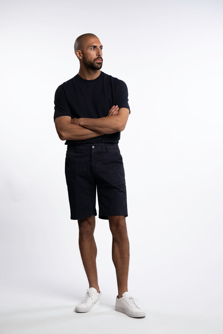 Bermuda Cotton Shorts Navy