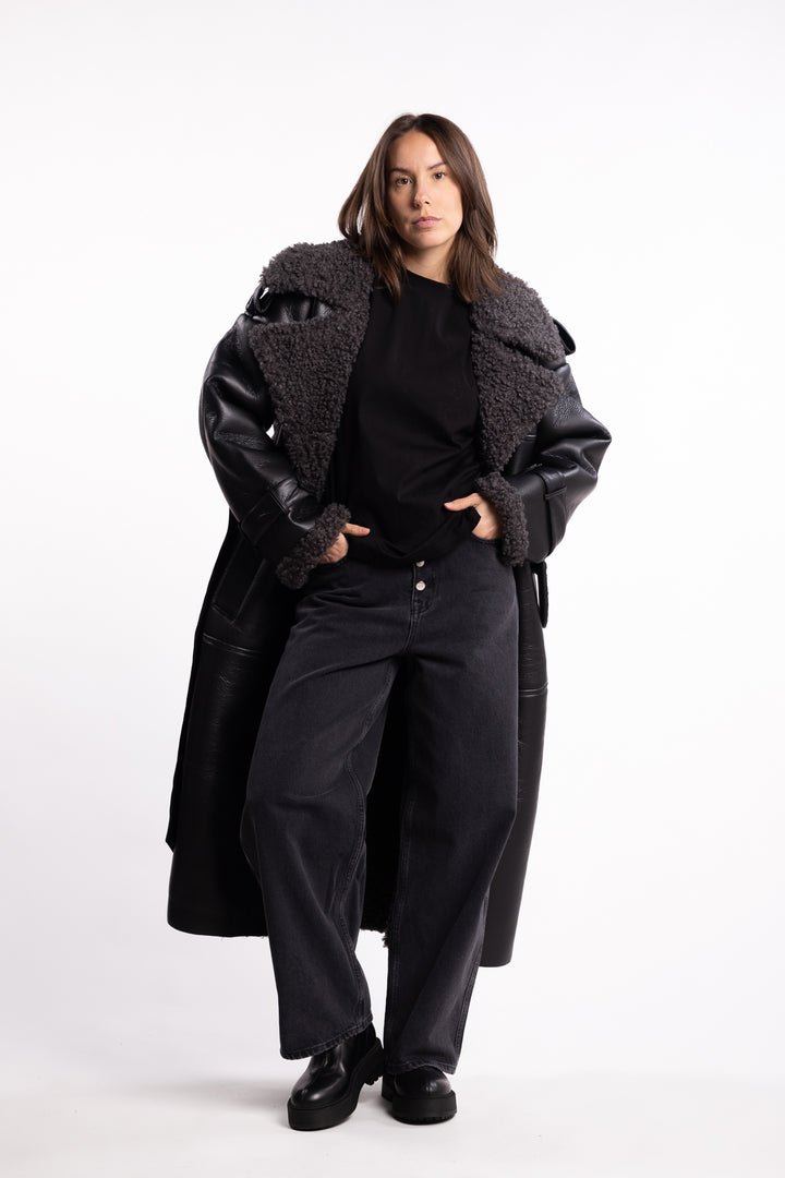 Manchester Coat- Black