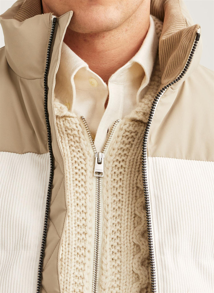 Catton Puffer Vest Off White