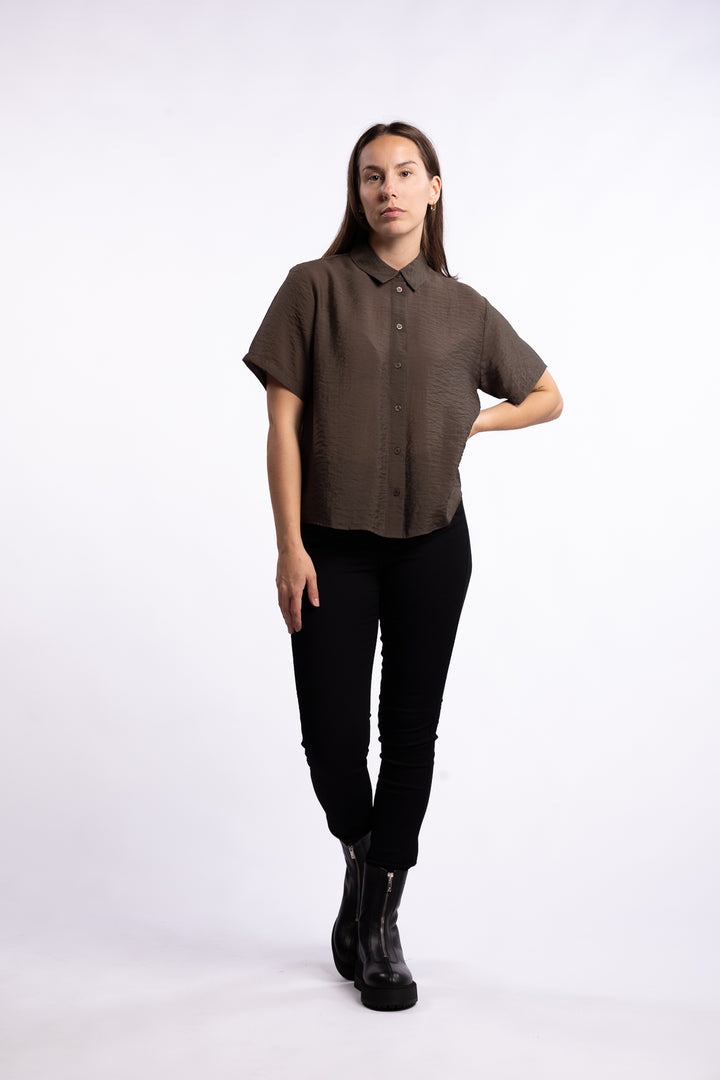 Saminna SS Shirt 15754 - Deep Forest
