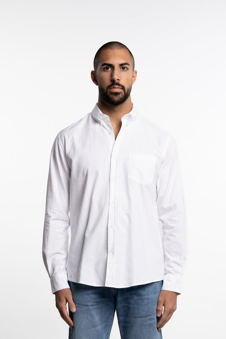 Button Down Oxford shirt White