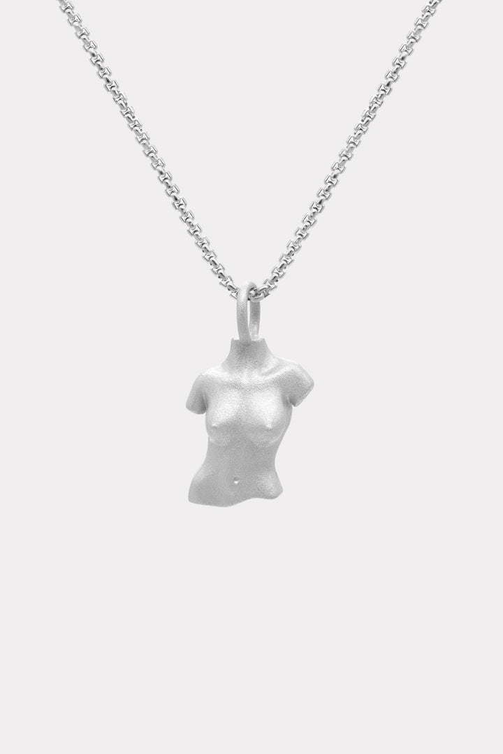 Figure Necklace- Silver
