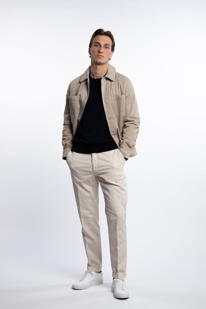 Keegan Denim Style Jacket Beach