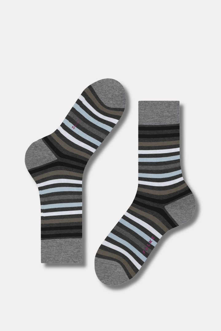 Tinted Stripe Asphalt Melange