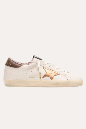 Women's Super Star Nappa Leather Buttercream/Bronze/Brown