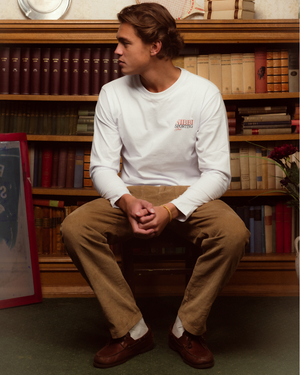 Mountain Long Sleeve White