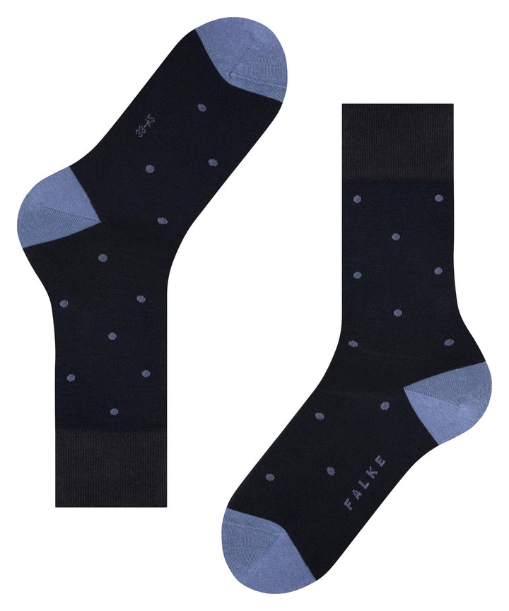 Dot Socks Dark Navy