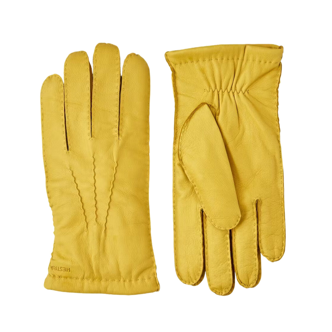 Matthew Deerskin Gloves Natural Yellow