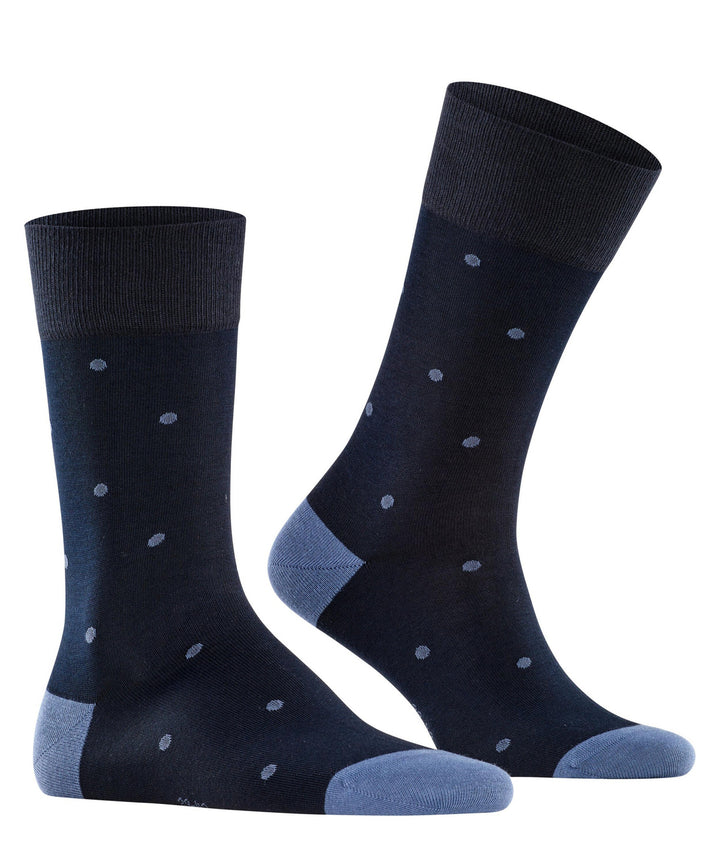 Dot Socks Dark Navy