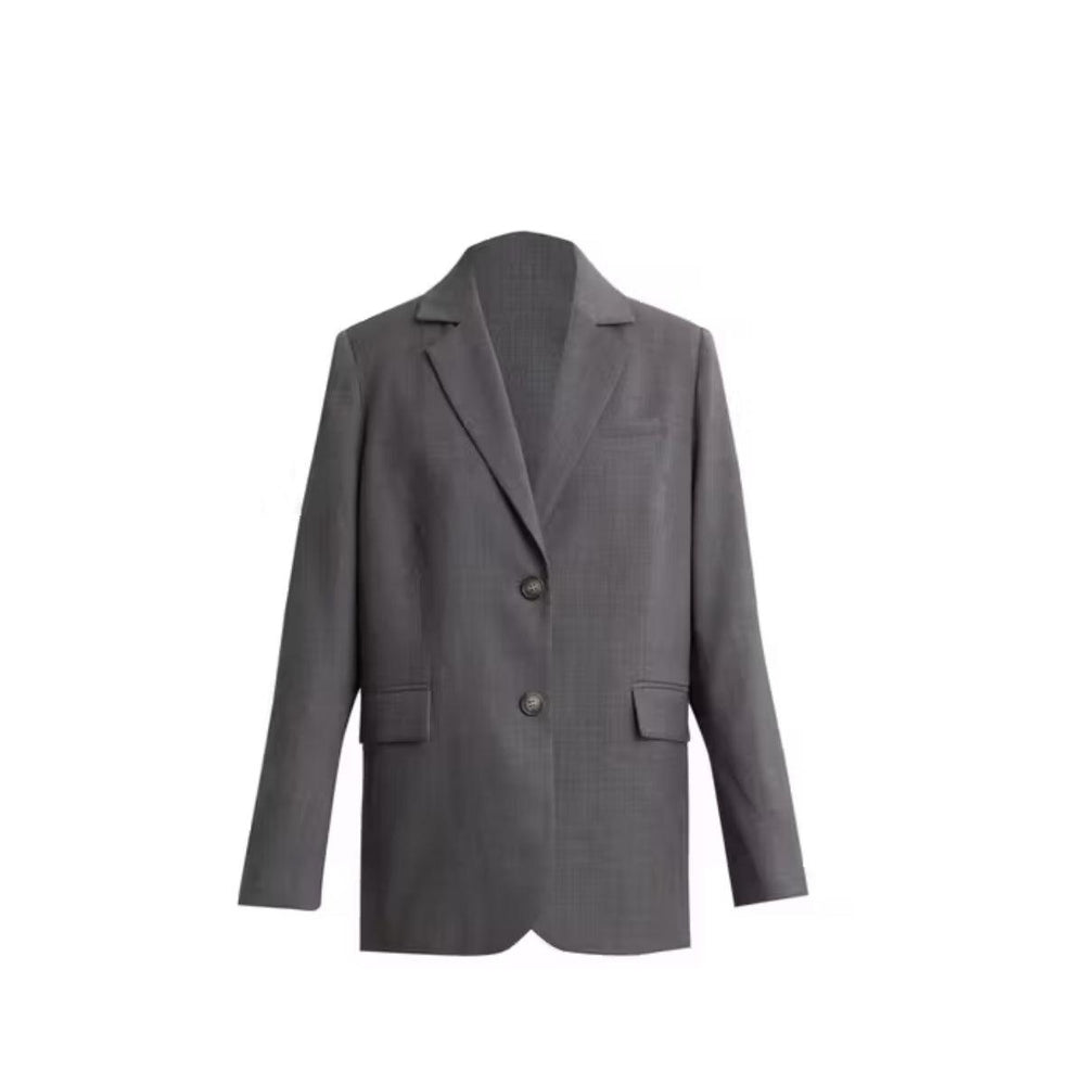 Amaya Blazer- Dark grey-Camilla Pihl-Bogartstore