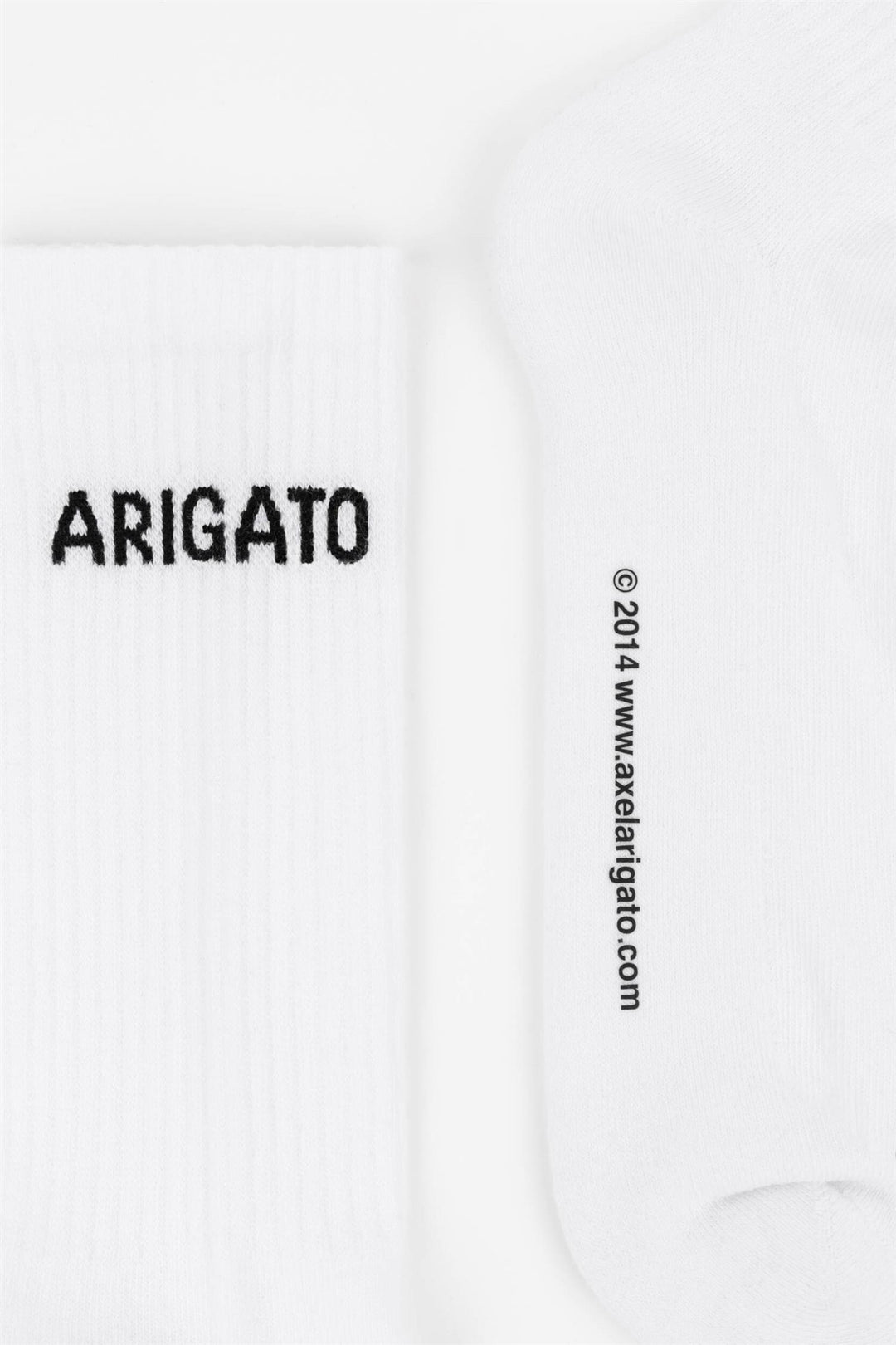 Arigato Logo Tube Socks 41-45 White