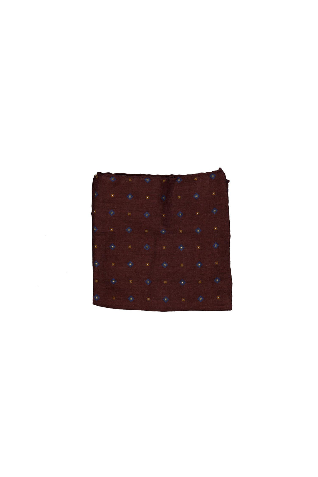 Wool Printed Hanky Burgunder-Tørkle-Bogartstore