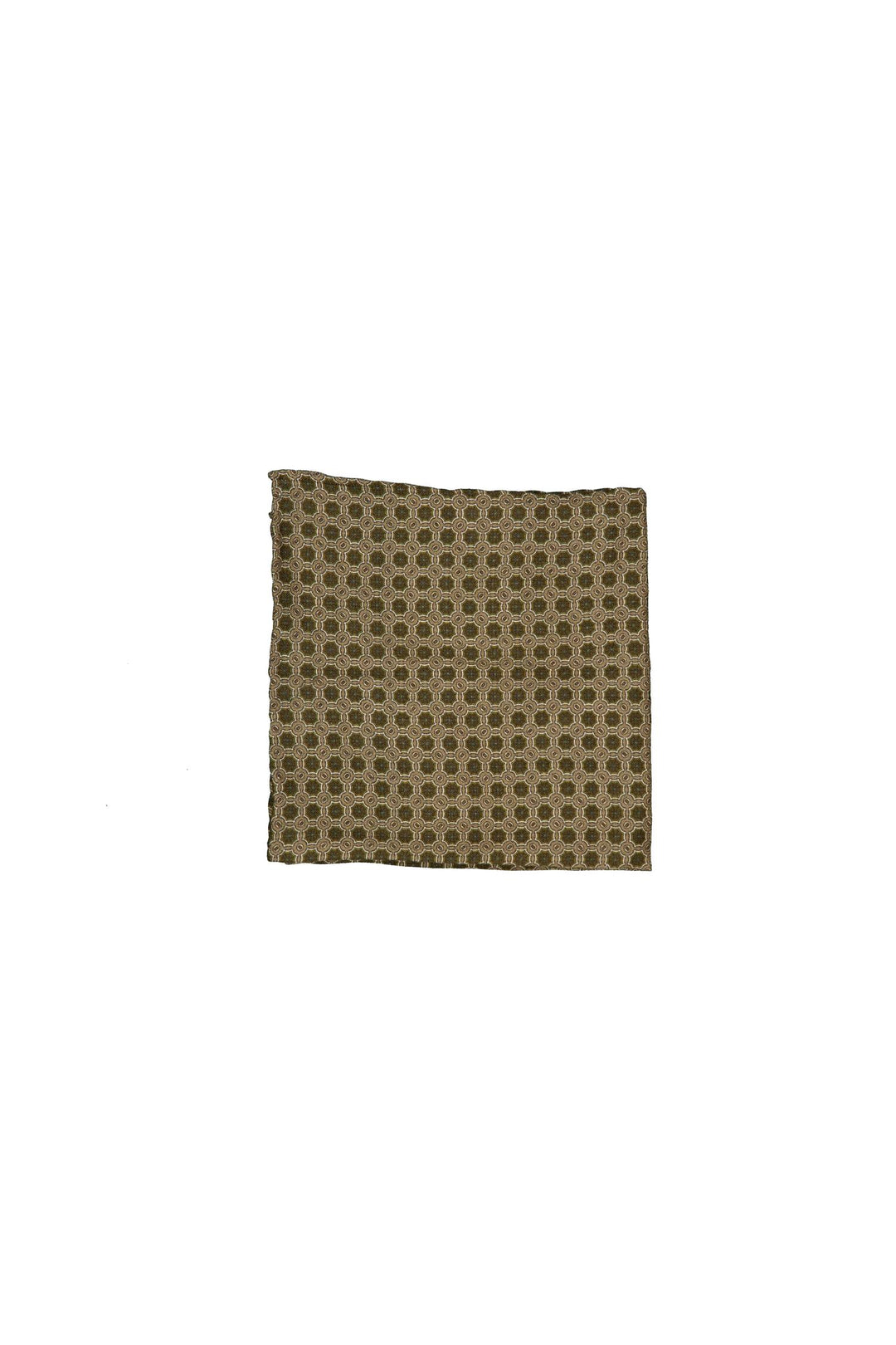 Wool Printed Hanky Beige-Tørkle-Bogartstore