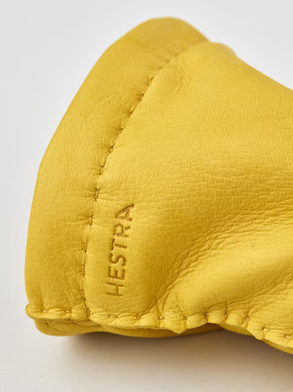 Matthew Deerskin Gloves Natural Yellow