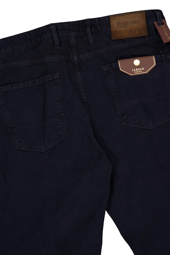 5-Pocket Moleskin Trousers Navy