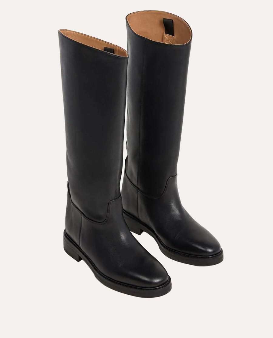 Florentine Leather Black - par