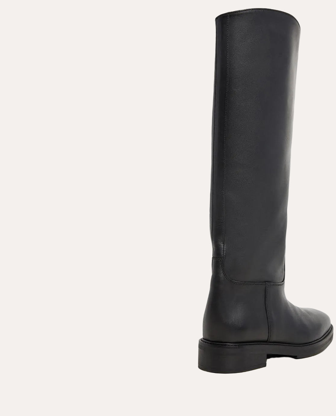 Florentine Leather Black - detalj bakfra