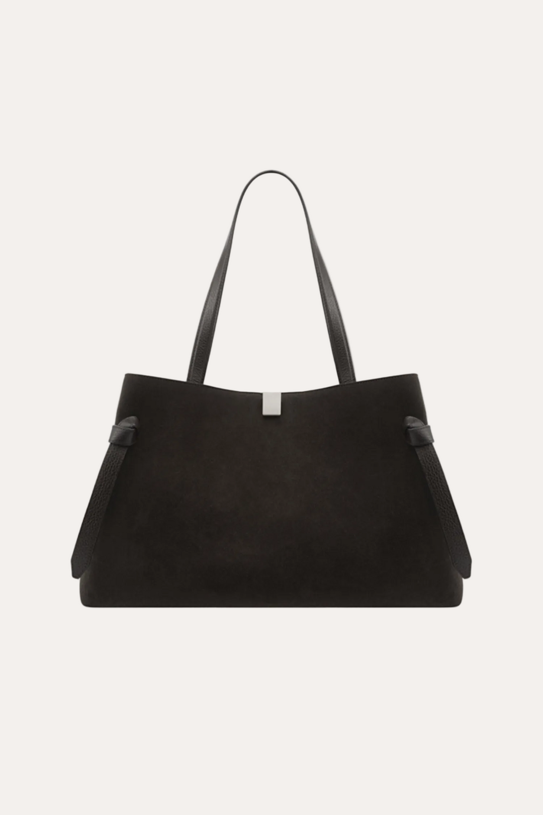 Yuzefi Gyoza Tote Ganache Suede packshot