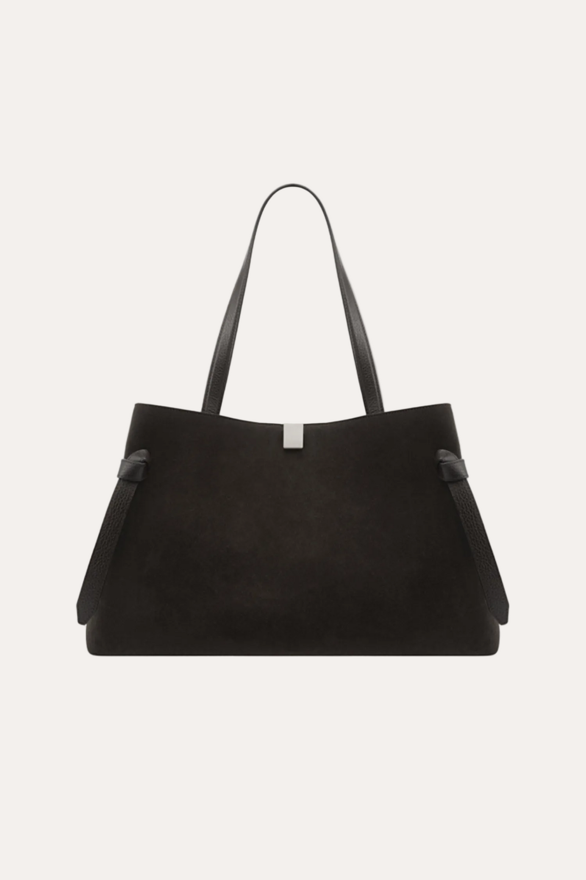 Yuzefi Gyoza Tote Ganache Suede packshot