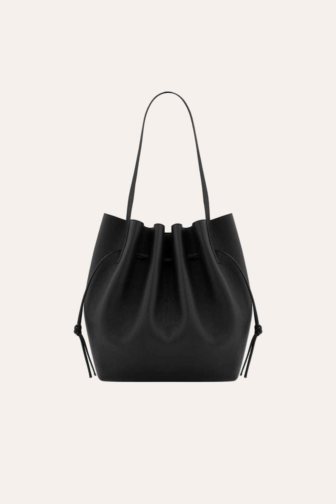 Yuzefi Scallop Tote Black PGL packshot