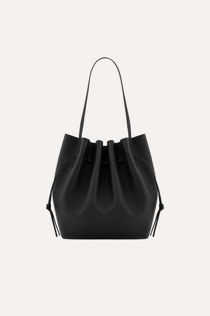 Yuzefi Scallop Tote Black PGL packshot