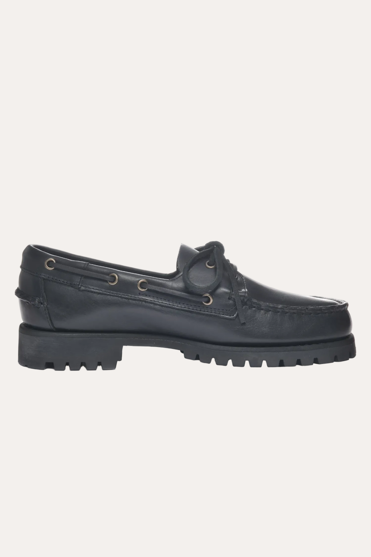 Sebago Ranger Waxy Total Black