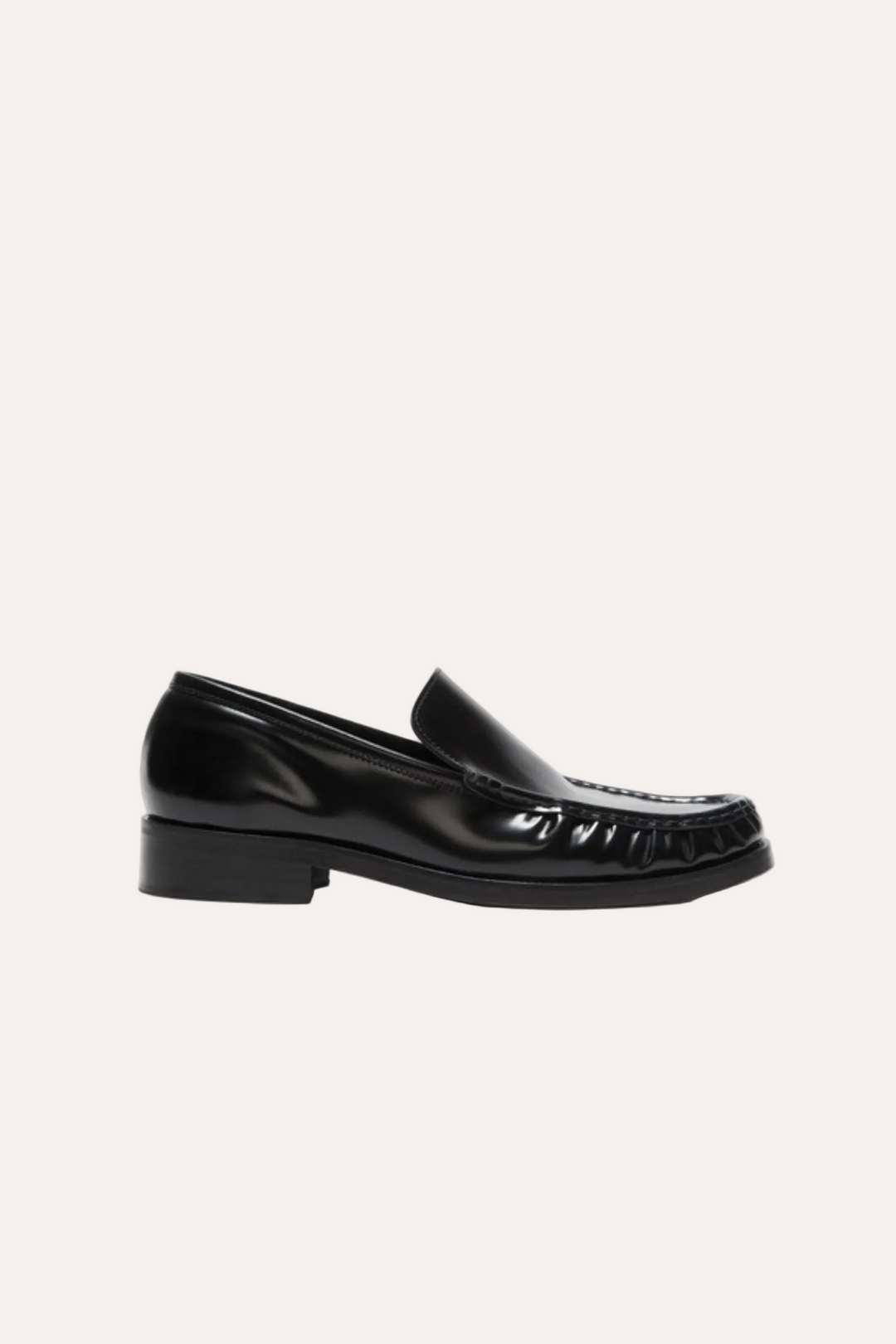 Leather Loafer Black - packshot