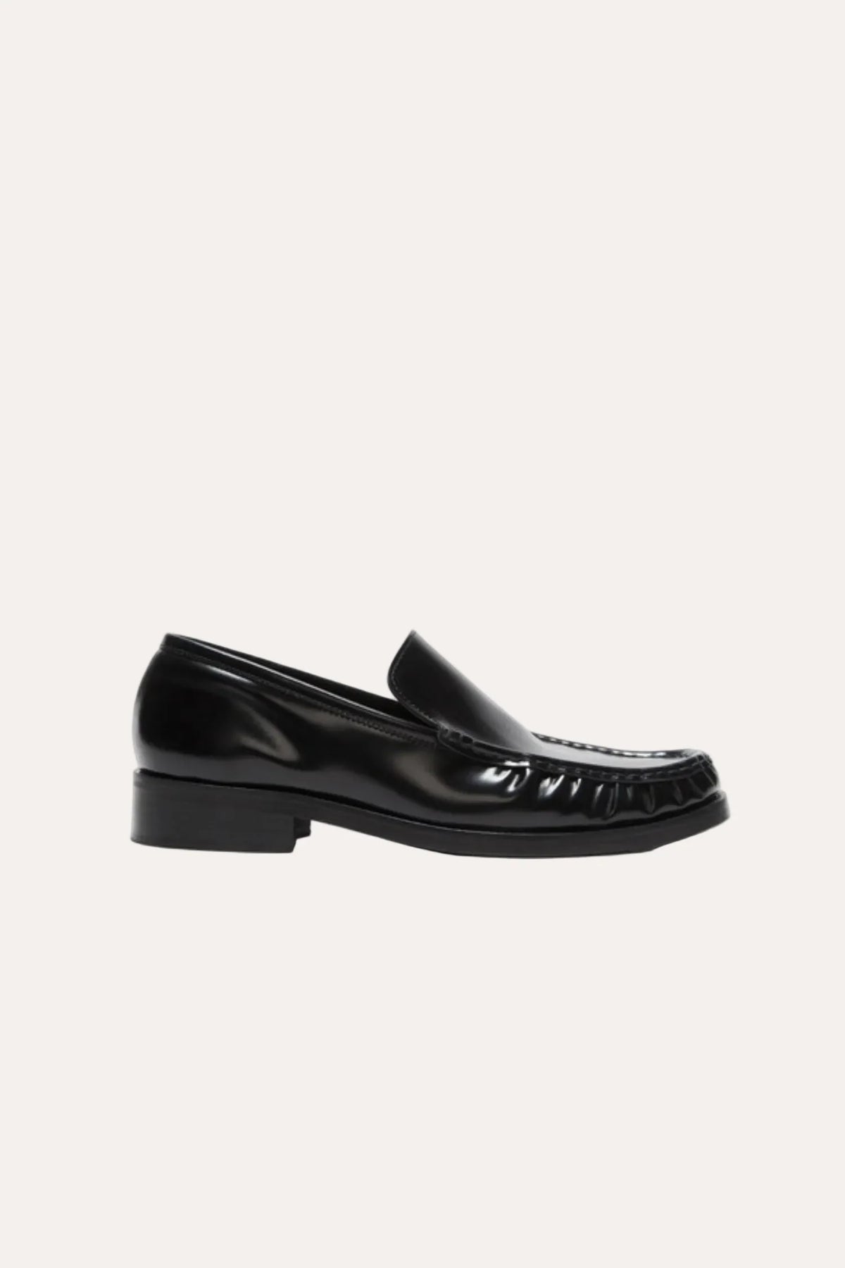 Women's Leather Loafers Black