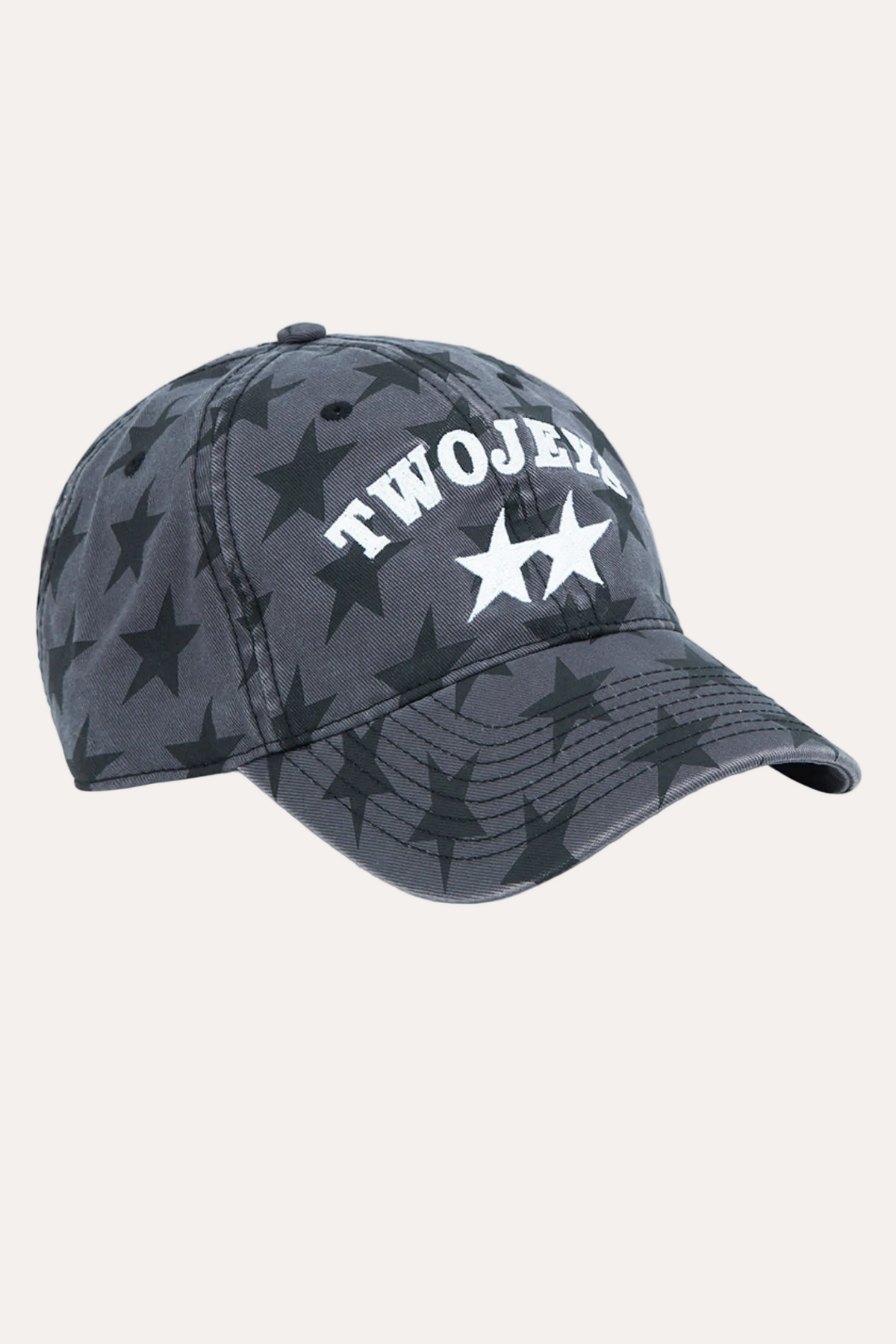All-Over Black Dad Cap packshot