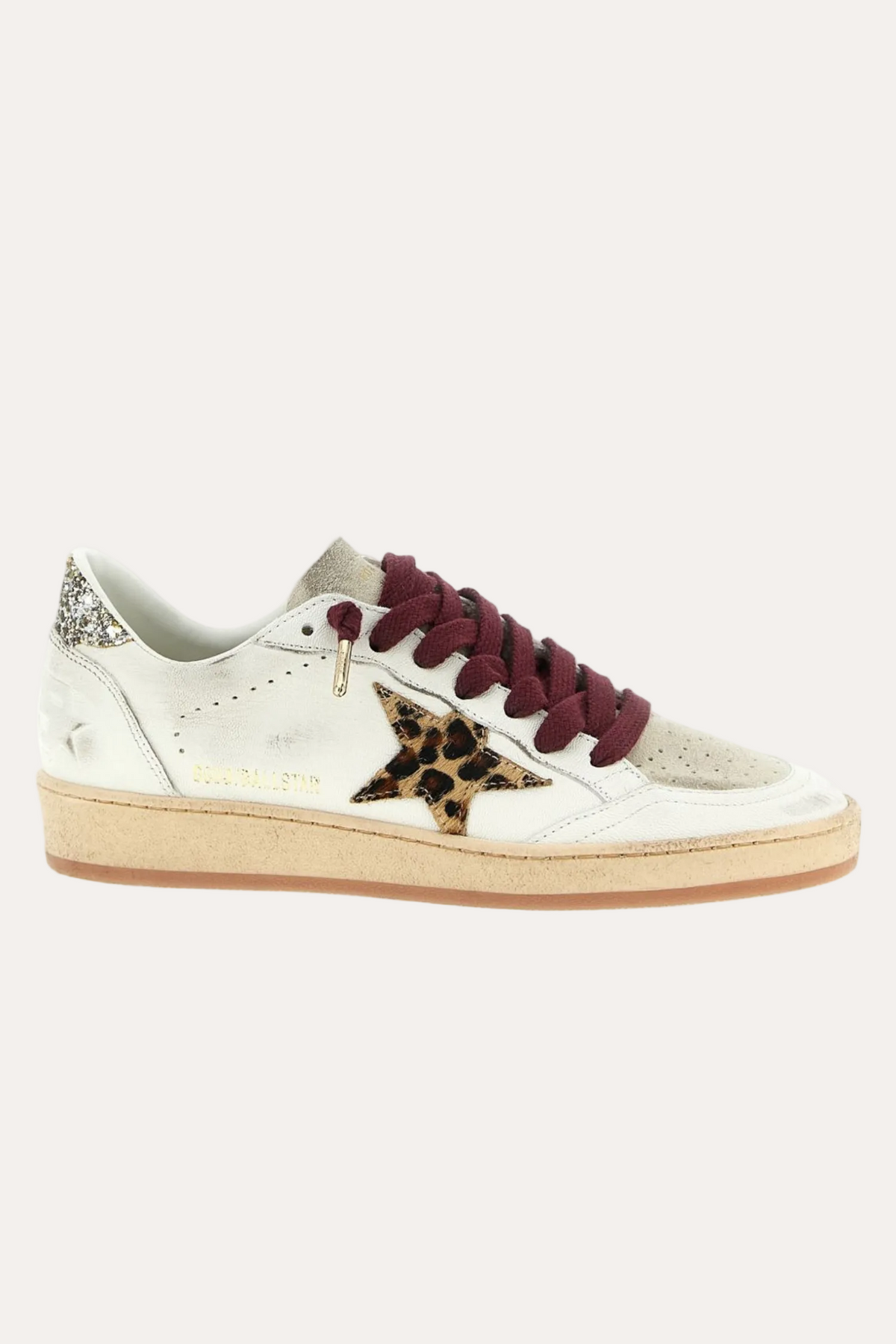 Golden Goose Ball Star White/Grey/Horsy/Platinum sneaker - packshot