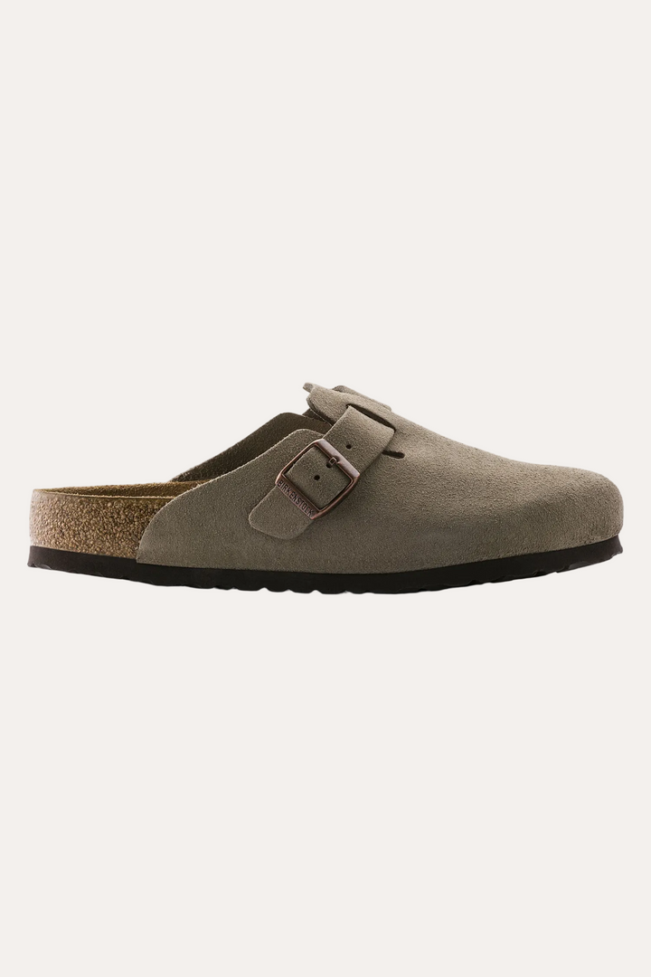 Men's Boston Suede Leather Taupe - Birkenstock packshot