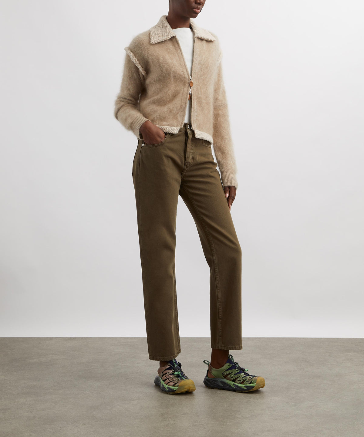 Grizzly Frankie Jacket Camel - Guest in Residence