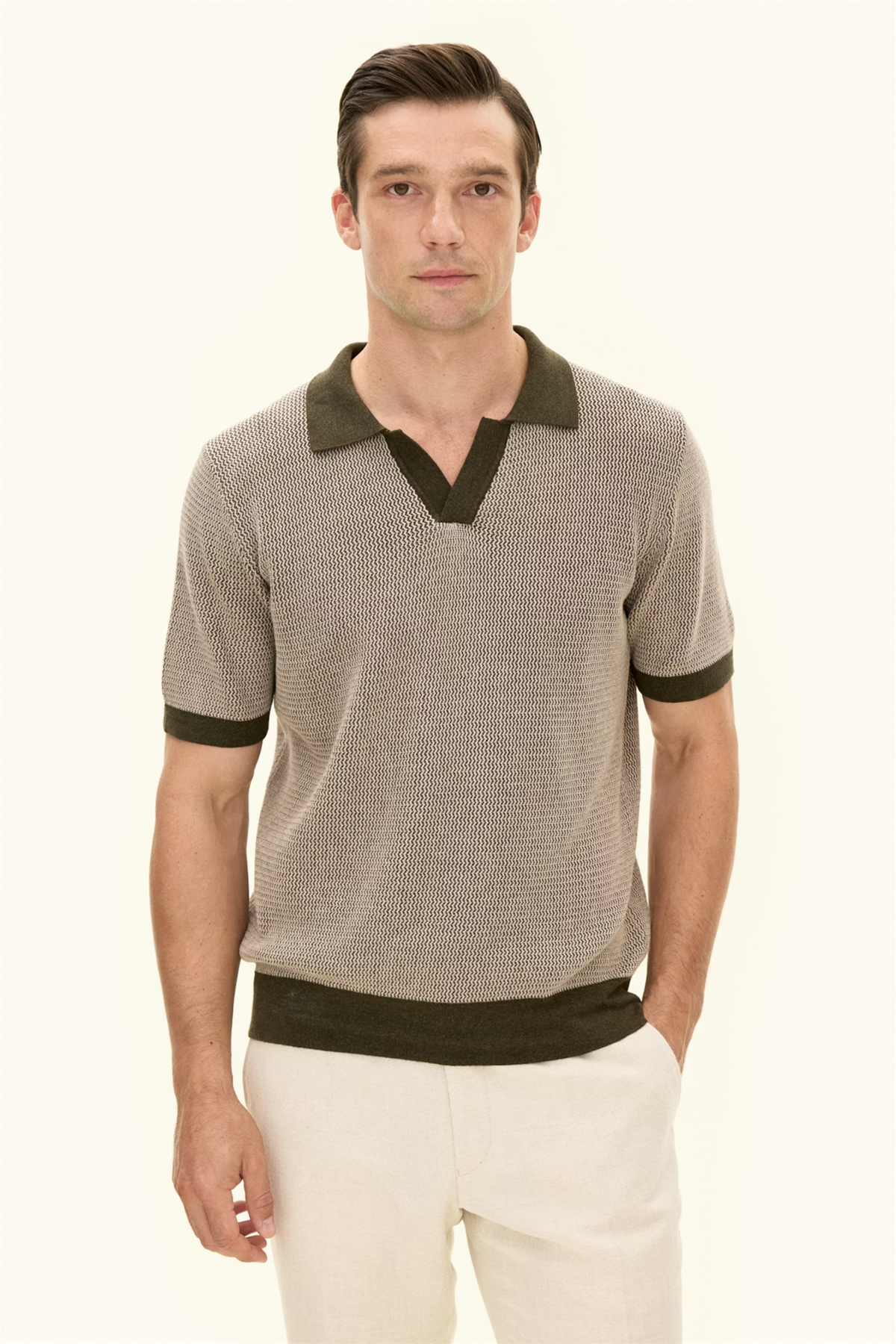 Viggo Polo Shirt Nettle Green