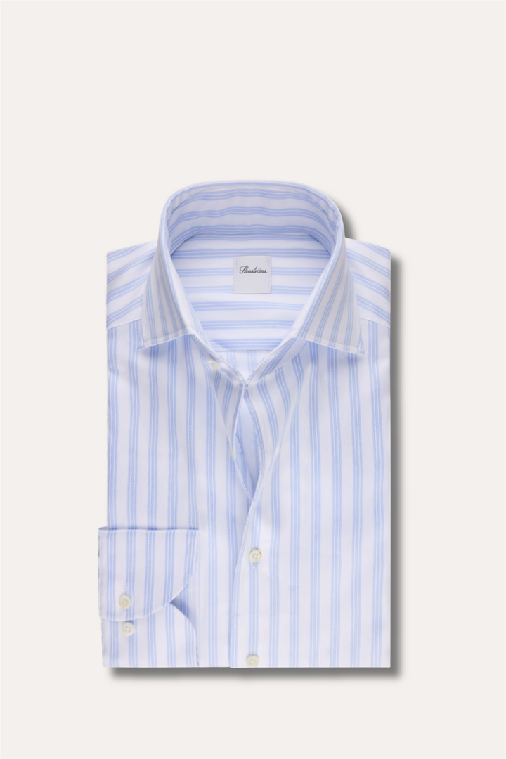 Slimline Shirt Light Blue Stripe