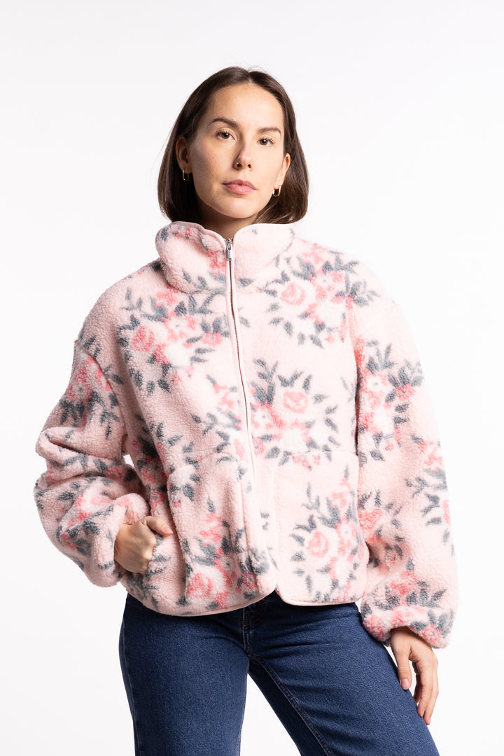 Rype Fleece Jacket - Lt. Pink Mix