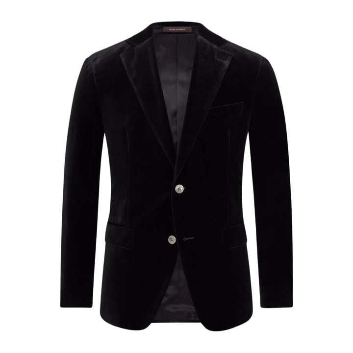 Fogerty Velour Blazer Black