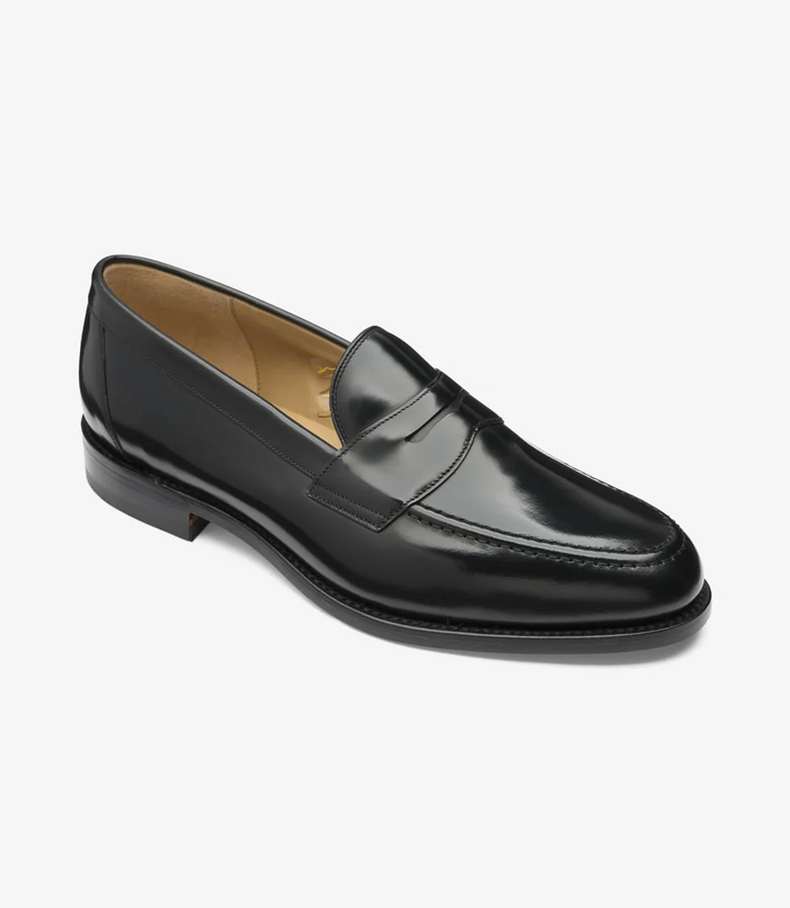 Imperial Penny Loafer Black Polished