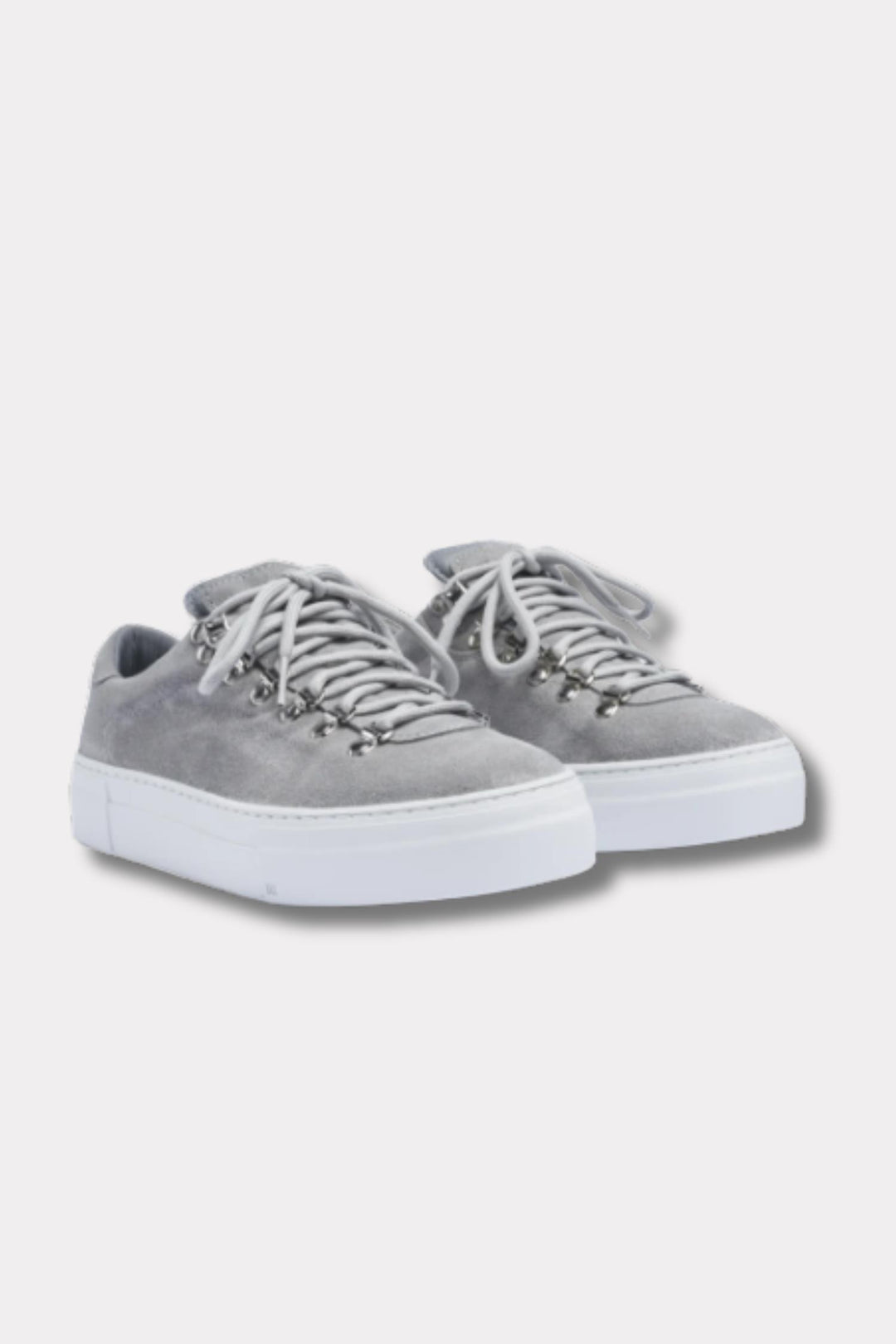 W Marostica Low Platform- Grey Suede