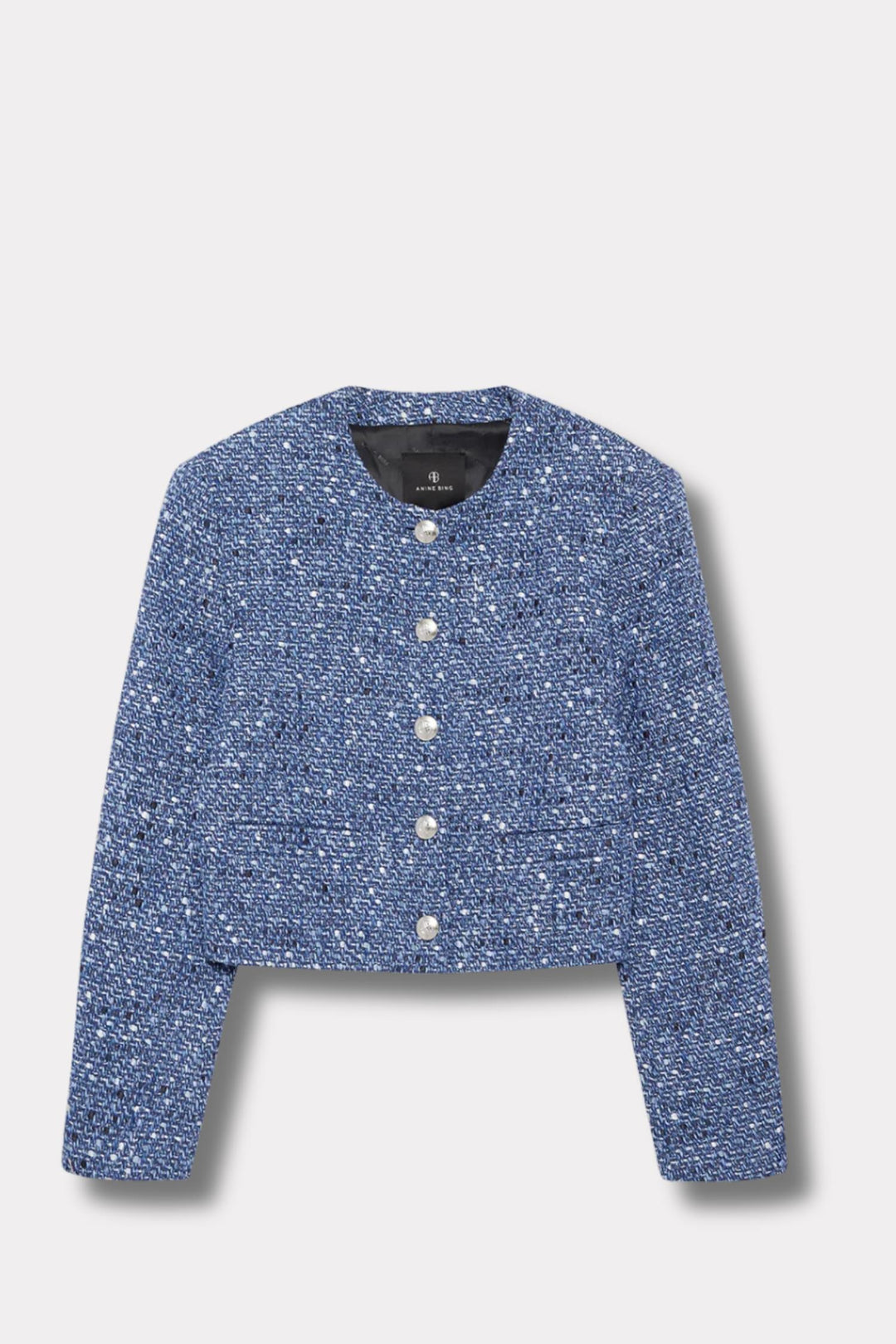 Amber Jacket- Blue Tweed