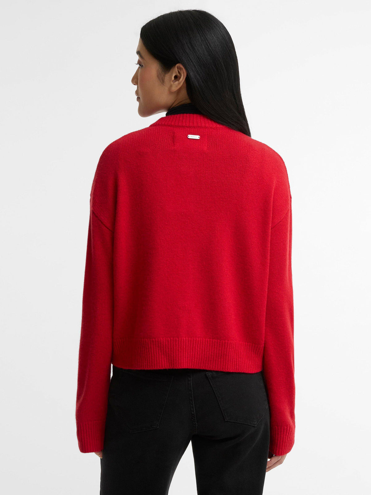 Woodhouse Knitted Cardigan Red - Barbour