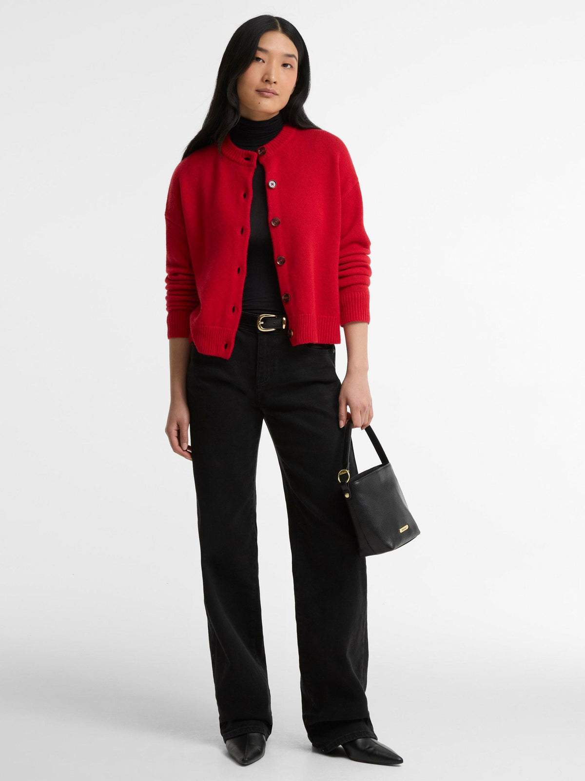 Woodhouse Knitted Cardigan Red - Barbour