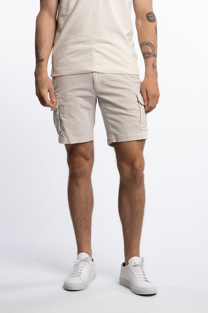 Grinder Corduroy Cargo Shorts Sand