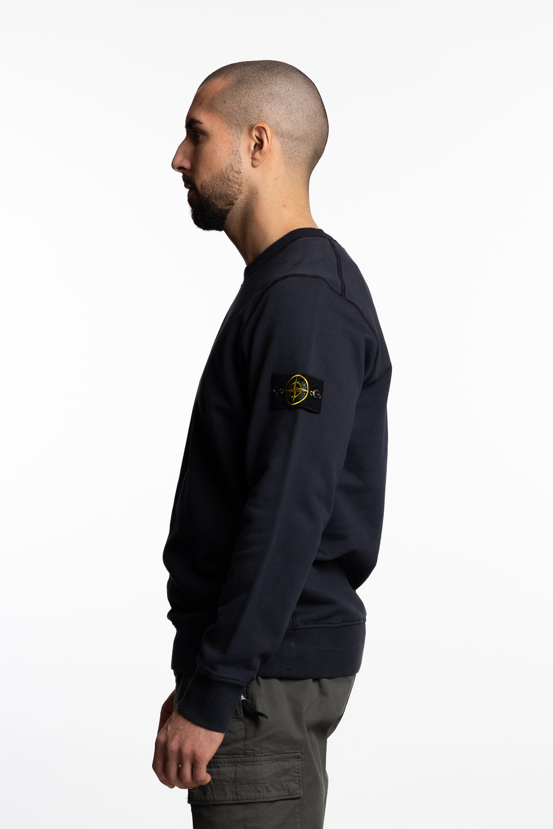 Garment Dyed Crewneck Sweatshirt Navy