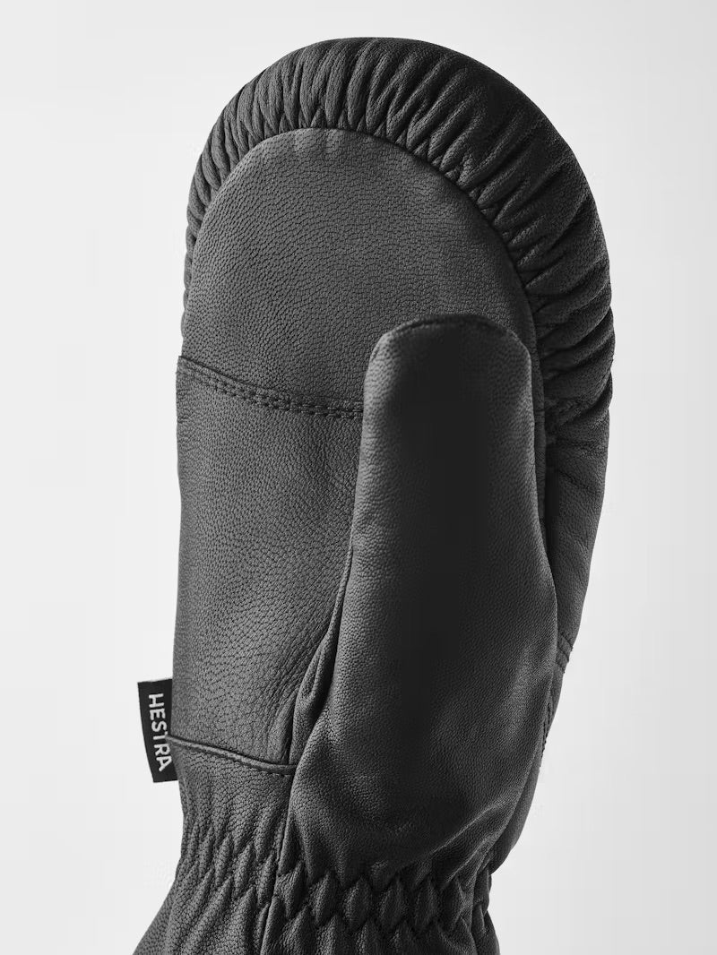 Leather Box Mitt Black