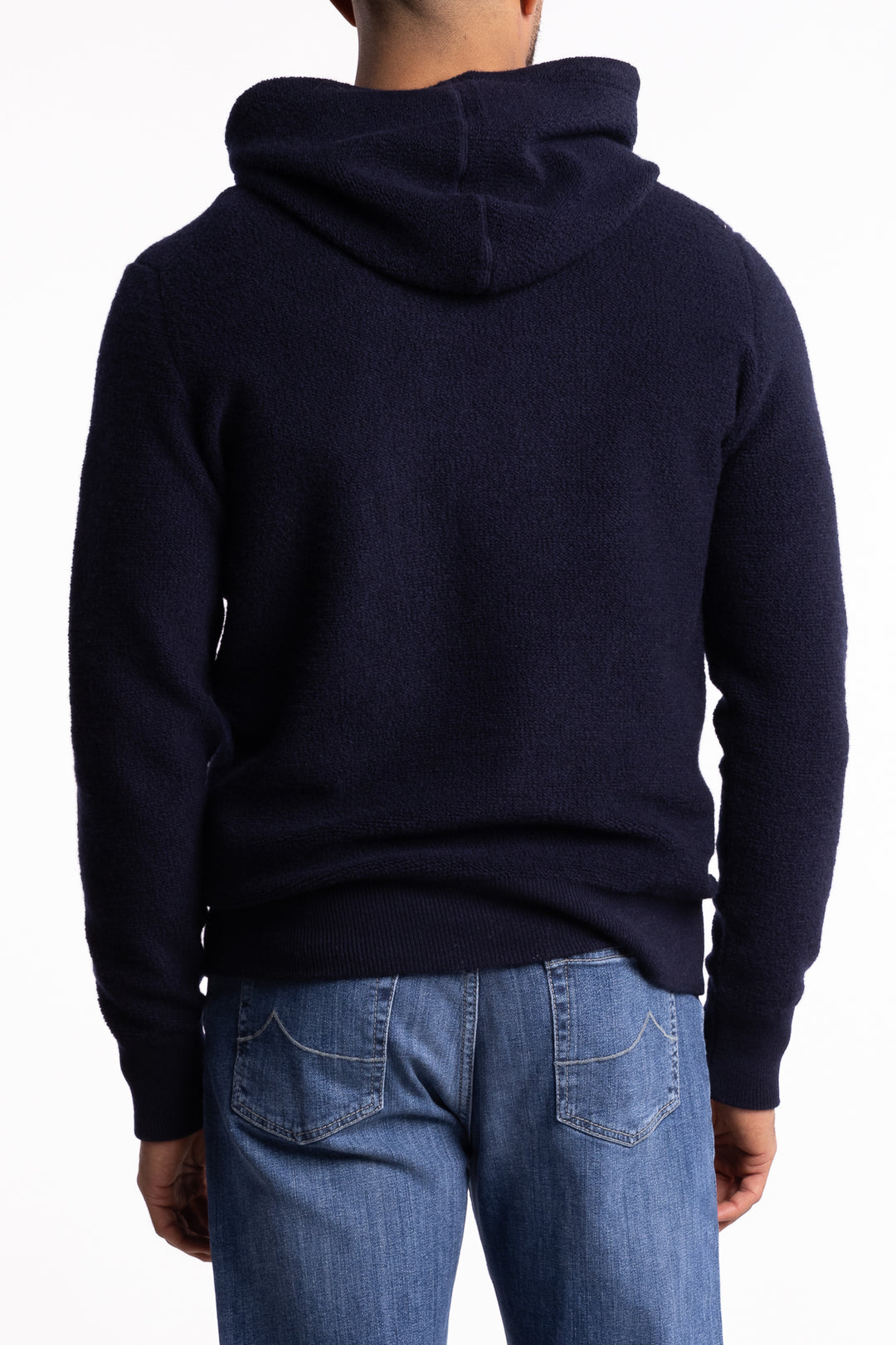 Sweater Hoodie Wool/Cashmere Navy