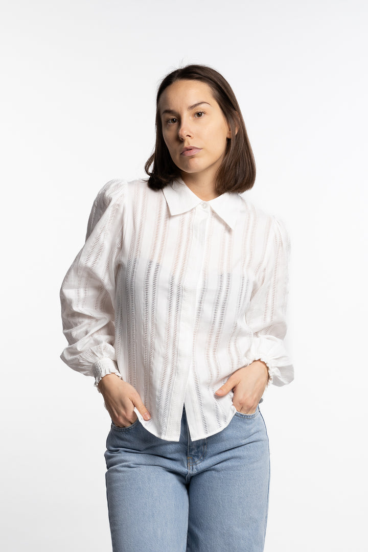 Serafina Blouse- White
