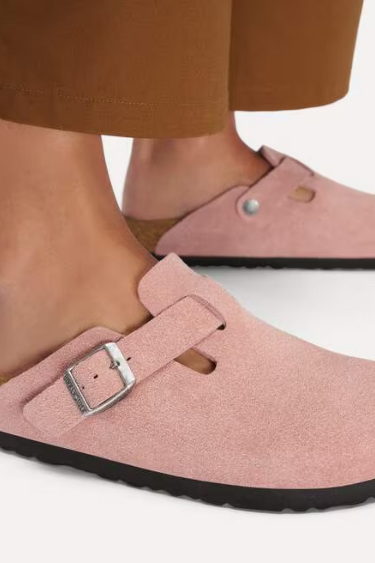 Women's Boston- Pink Clay