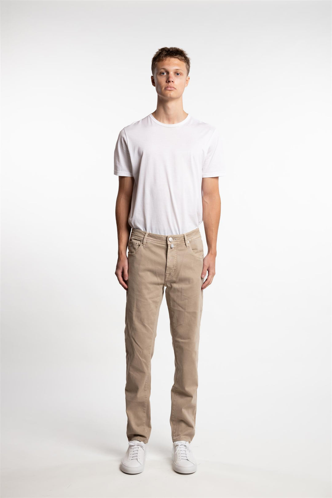 Brando Cotton/Stretch Trouser Sand