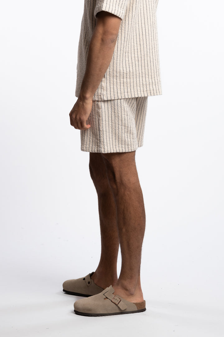 Houston Structured Shorts Ivory