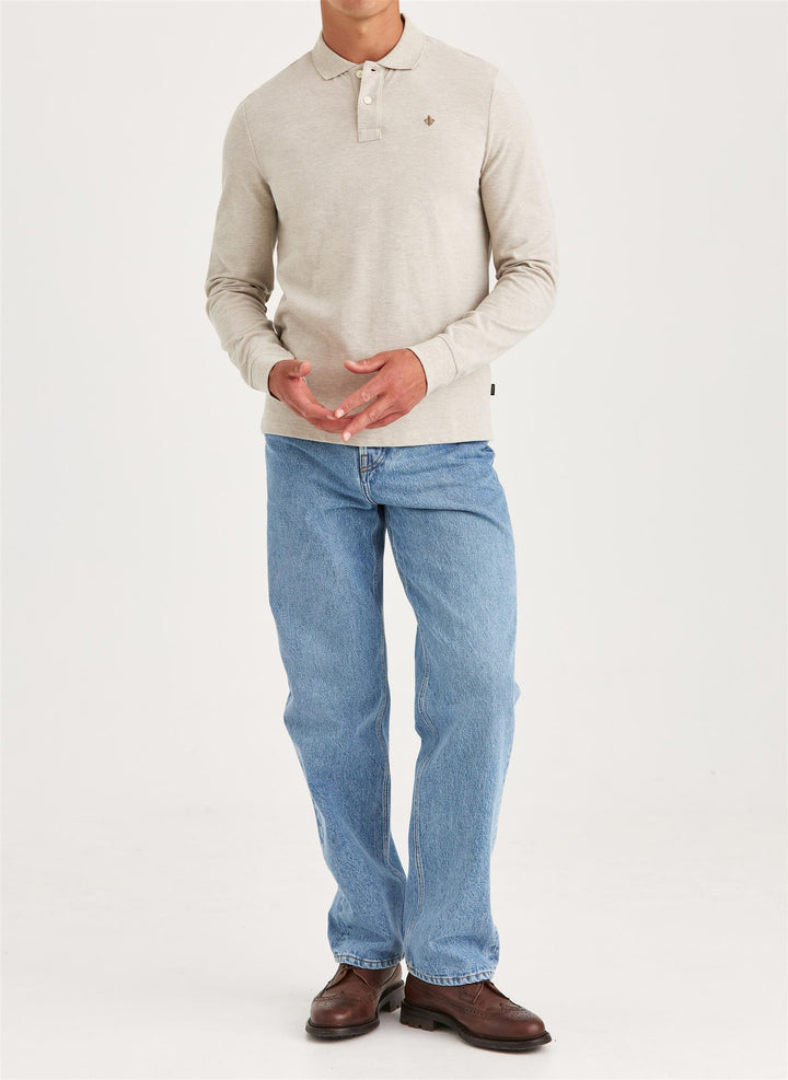 Camden LS Polo Khaki